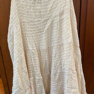 Hayden 1x Gauze dress Cream Color